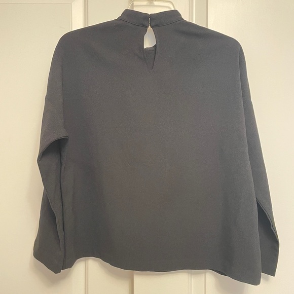 Madewell Moderne Mockneck Top XS - Picture 4 of 9